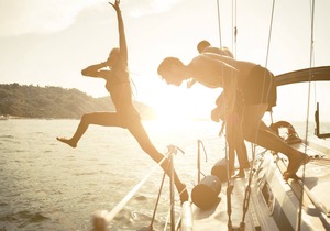 Waterview Studio Cabin with Private Porch #28 at Long Cove Resort by RedAwning