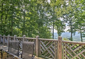 Weaverville Cottage w/Deck, Hot Tub & Scenic Views