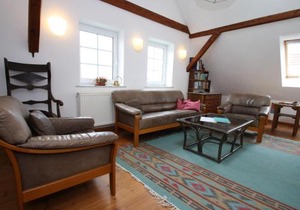 XXL Ferienhaus mit Sauna in Upost