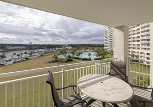 Yacht Club Villas #1-503 Breathtaking Waterway Views in Barefoot!