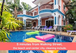 Z6 Villa near Walking Street & Beach ★★★★★