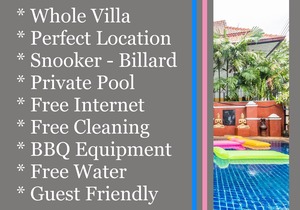 Z6 Villa near Walking Street & Beach ★★★★★