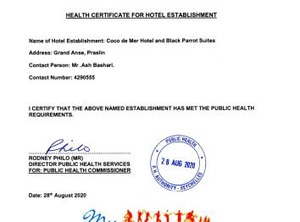 Coco De Mer Hotel Parrot | Anse Bois de Rose