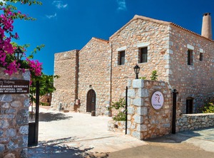 Stone Built Olive Grove Beach Mani | Omales