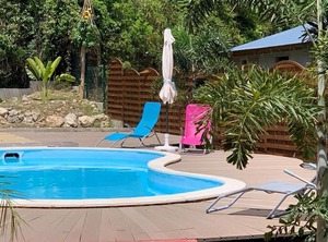 Shared Enclosed Garden At Gosier | L'Houezel