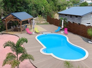 Shared Enclosed Garden At Gosier | L'Houezel