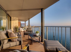 Direkt Hafenblick Fahrstuhl Sauna Ueberdachter Balkon | Kappeln