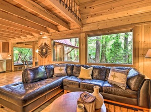 Custom Riverfront Log Stevens Pass | Index