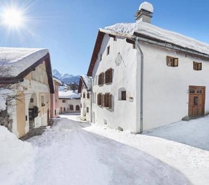 Ferienwohnung Scuol Für Personen Schlafzimmer 