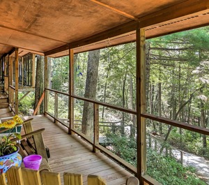 Lakefront Mountain Rest Cottage Gas Fireplace 