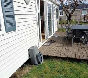 Luxueuze Stacaravan Bredene Eigen Terras Tuintje 