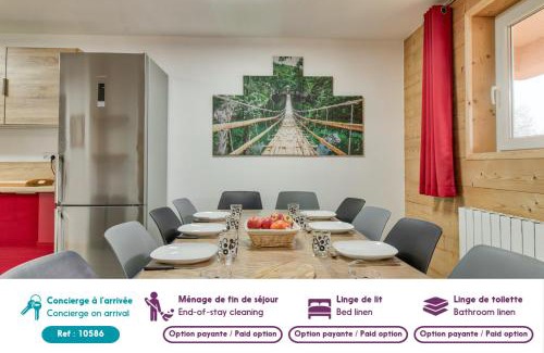 Genos Apartment | À 80m des pistes, bel appartement pour 15