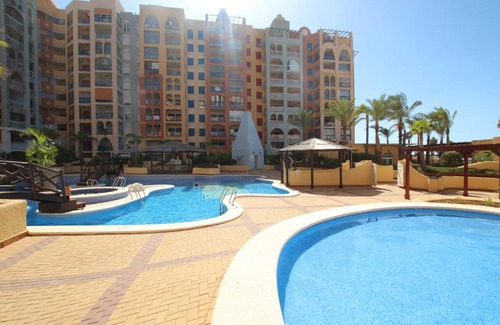 Playa Honda Apartment | Ático Verdemar con piscina comunitaria by Rental Olé