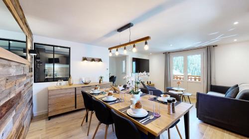 Champagny-en-Vanoise Apartment | Élégant et Moderne avec Vue Montagne au Coeur de Paradiski - Garage - 8pers - 90m2 - Sabaudinha