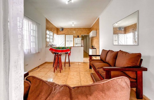 Cibratel II Ski Chalet | Ótima casa com WiFi próximo a praia em Itanhaém/SP