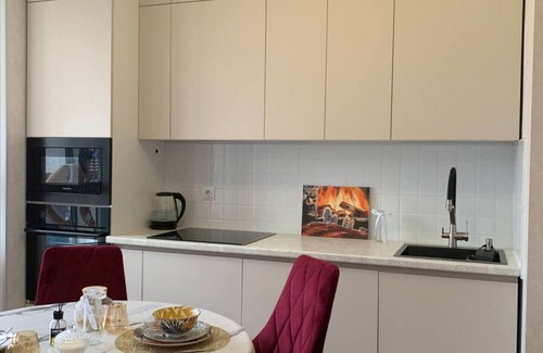 Nur-Sultan Apartment | Апартаменты с современным дизайном, с элементами нашей национальной культуры.n