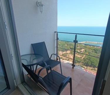 Arcadia Apartment | Терраса с панорамой моря в Аркадии