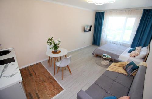 Almaty Apartment | Уютная студия в ЖК Шахар возле ТРЦ Asia Park!