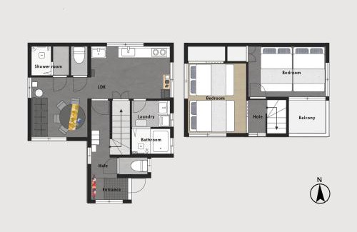 Fushimi Apartment | ミラージュ宿 2025年5月オープン 京都芸術 1軒家貸切