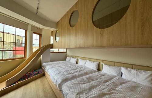 Anping House | 九號和和-日式滑梯-電動麻將-停車方便-半露天烤肉-8人包棟專案