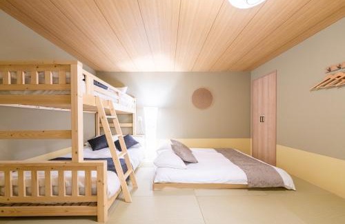 Minato Villa | 安 Ann サウナで整う貸切の宿 USJ 万博会場近く 無料駐車場 寝室6 バスルーム4点