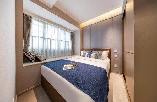 Central Business District Apartment | 岗厦汇花园行政公寓酒店-深圳福田会展中心岗厦地铁站店