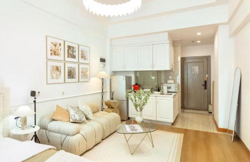 Songjiang Apartment | 新美宿近地铁 巨幕投影 松江大学城商圈正核心 全新高端装修 适合2人入住 无线网络