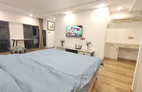 Longwan Apartment | （自助扫码开门D19-429）温州五洲国际loft温馨民宿