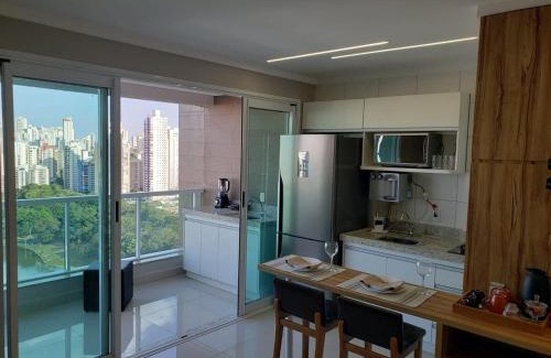Setor Bueno Apartment | 01 Qt.| 2 Hosp. | Linda Vista | Goiânia Shopping