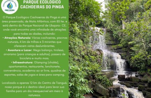 Tiangua Hotel | 02- Cachoeiras do Pinga, Tianguá