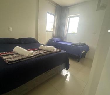 Petrolina Apartment | 03 quartos (ar condicionado e ventilador), até 10 pessoas, garagem, atrás do hospital da Unimed apt 202