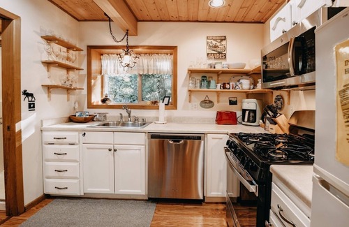 Glacier Cabin | 04SL - Hot Tub - BBQ - Pets OK - Sleeps 5 by RedAwning