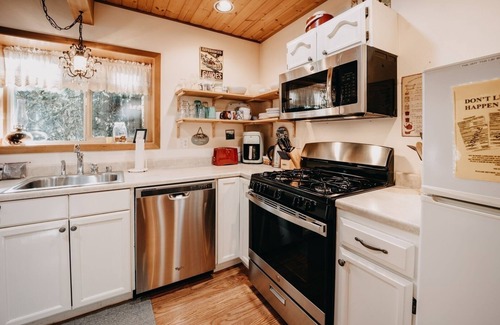 Glacier Cabin | 04SL - Hot Tub - BBQ - Pets OK - Sleeps 5 by RedAwning