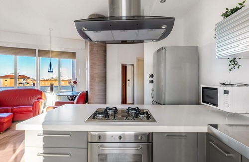 Navile Apartment | 051 Living apartment within walking distance of downtown and FS station