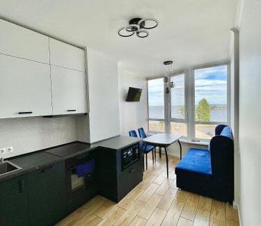 Cherkasy Apartment | 1-кімнатна квартира з видом на Дніпро