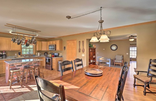 Piney Creek Cabin | 1/2 Mi to River: Spacious Blue Ridge Gem w/Views!