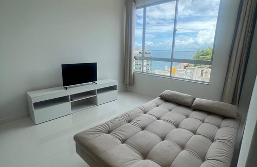 Salvador Apartment | 1/4 e Sala Carnaval Vista do mar Porto da Barra
