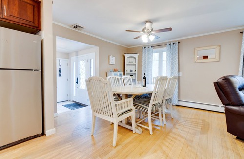 East Greenwich House | 1 Acre, Central Air, Firepit, Fenced Yard, Patio, Dishwasher, Washer/Dryer