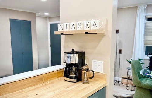 Turnagain Apartment | 1 bd - Creekside Setting in Desirable Neighborhood - Heated Garage