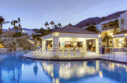 Canyon Corridor Condo | 1 BDRM~ Palm Canyon Resort and Spa~ WATERSLIDES/POOLS/SPA/DINING/SUN DECK & MORE