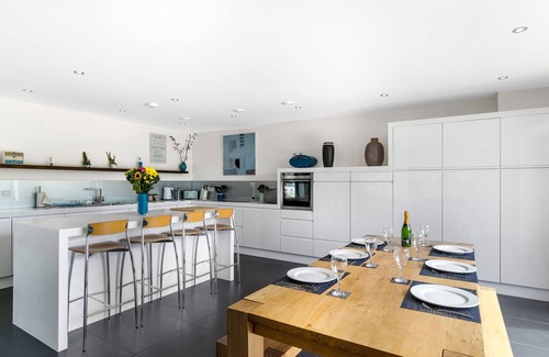 Challaborough House | 1 Beachdown - Sea view from roof terrace, located just 150 meters from the beautiful Blue Flag beac