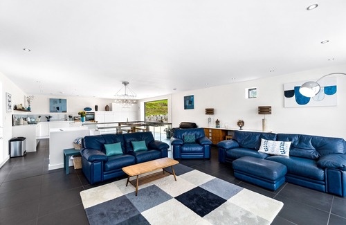 Challaborough House | 1 Beachdown - Sea view from roof terrace, located just 150 meters from the beautiful Blue Flag beac