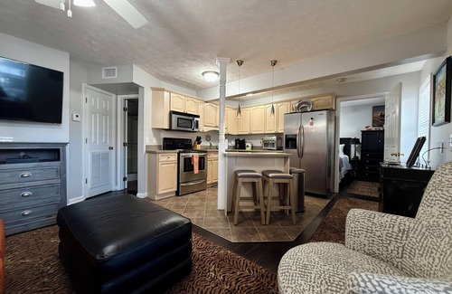 Auburn Condo | 1 Bed & 2 Bath Condo Directly Across from Jordan-Hare Stadium + Parking Pass!