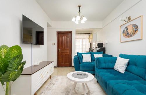 Kilimani Apartment | 1 Bed and exta bedroom at Kilimani Yaya centre-Nairobi