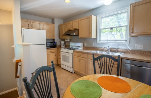 Michigan City House | 1 Bed + Loft in Resort - Pool, Fishing, Lake Access