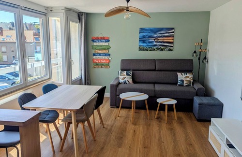 Le Portel Apartment | 1-bedroom apartment, 4people, 100m from the beach