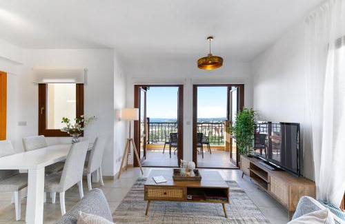 Aphrodite Hills Apartment | 1 bedroom Apartment Pyrgos with beautiful sea and sunset views, Aphrodite Hills Resort