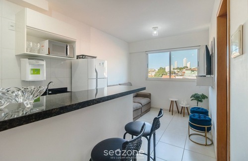Goiania Apartment | 1 Bedroom Apt and A/C in Goiania Ate0302