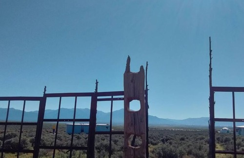 Carson Cabin | 1-bedroom cabin @ Bus hostel bus #1 one queen bed and one bunk bed. Sleeps 2