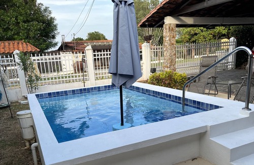 Playa Coronado Cabin | 1 bedroom cottage with small living are just 1/2 mile from the beach.